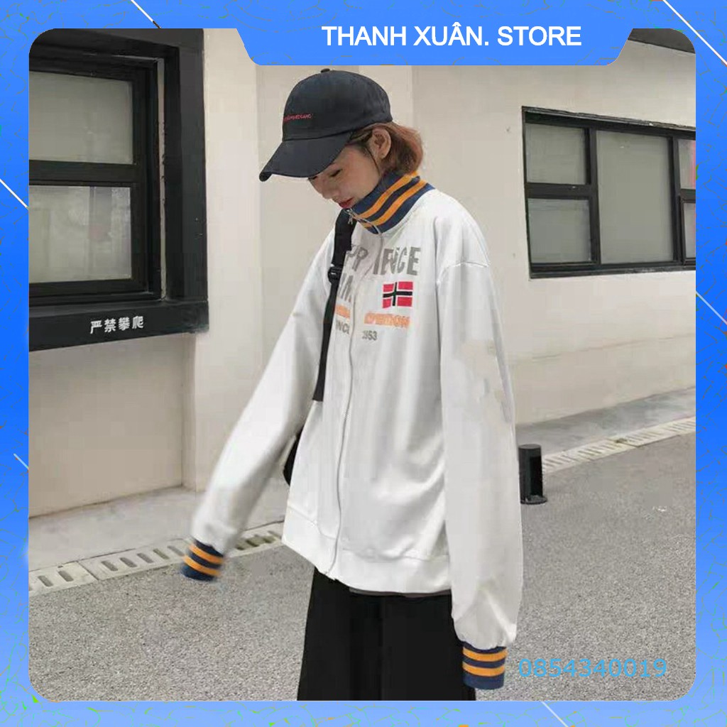 ÁO SWEATER TAY DÀI KHÓA KÉO SINCE 1953 - ÁO NỈ NGOẠI MẶC 2 KIỂU - (Sp sẵn) 👗 💝 - TXShop