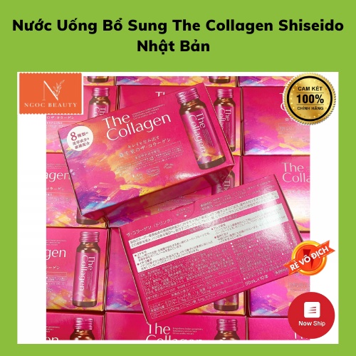 Nước Uống Tăng Cường Collagen Da Căng Mịn, Chống Lão Hóa The Collagen Shiseido