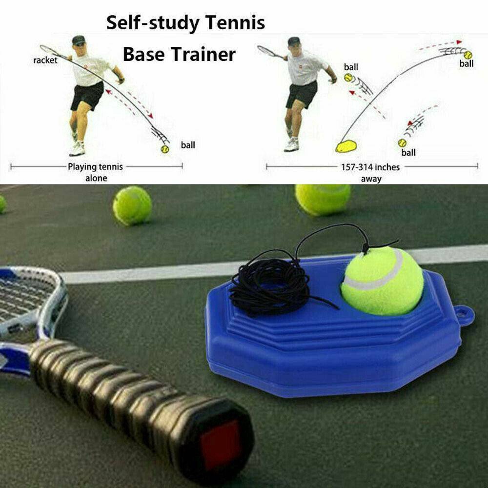 DỤng cụ tập đánh Tennis với bóng và dây cho người mới bắt đầu