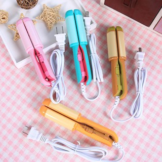 Máy Làm Tóc Mini Chính Hãng Kemier 2in1( Uốn Xoăn+ Duỗi )