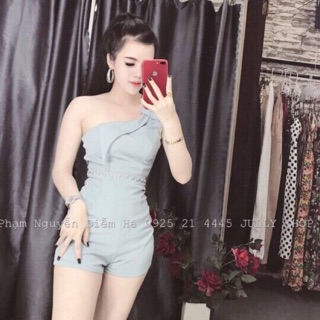 Jum lệch vai đính cườm kiêu sa