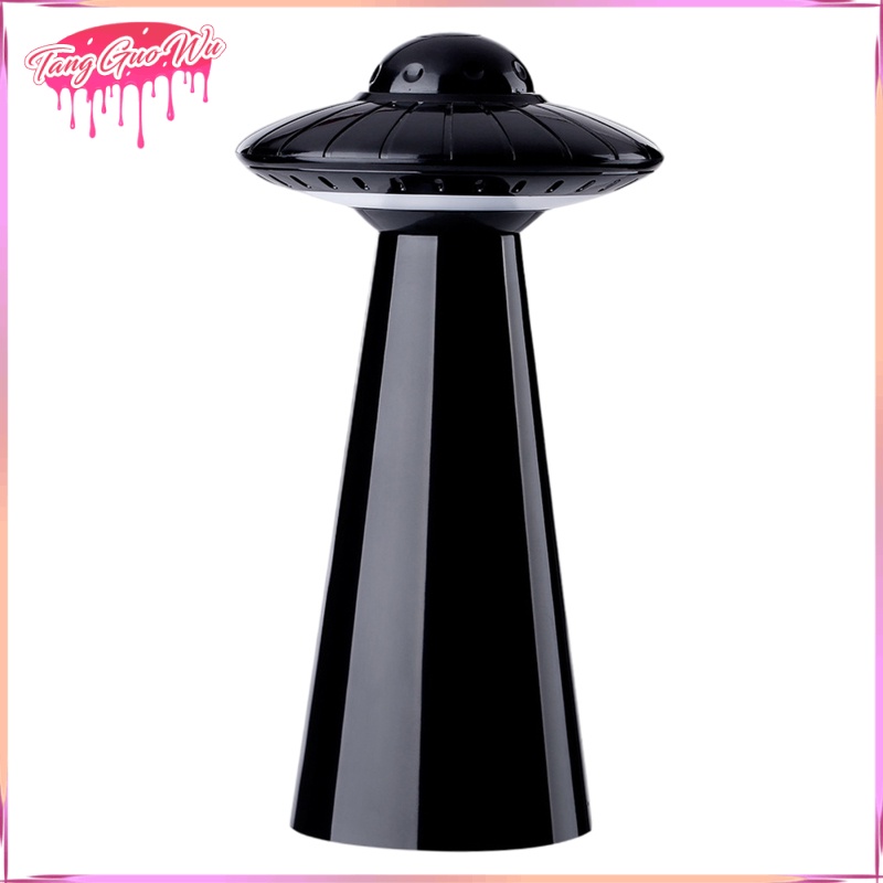 Đèn Led Để Bàn Hình Đĩa Bay Ufo Không Dây Sạc Usb Xoay 360 Độ 3 Chế Độ Sáng Điều Chỉnh Được