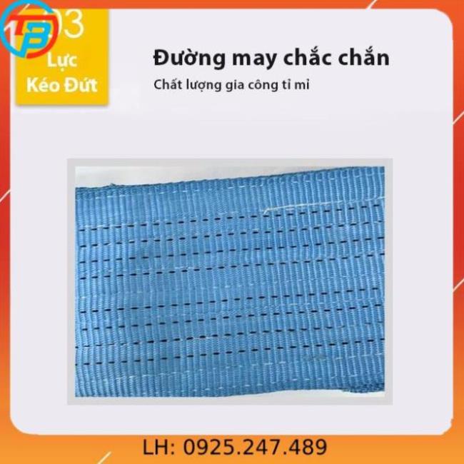Dây Cáp Vải Cẩu Hàng - Hệ số 5:1 ( Đủ size- Loại 8T)