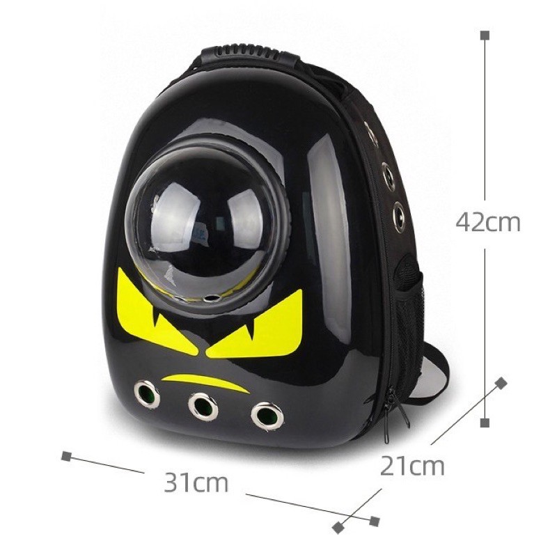 Balo vận chuyển chó mèo - Balo phi hành gia vận chuyển chó mèo Batman
