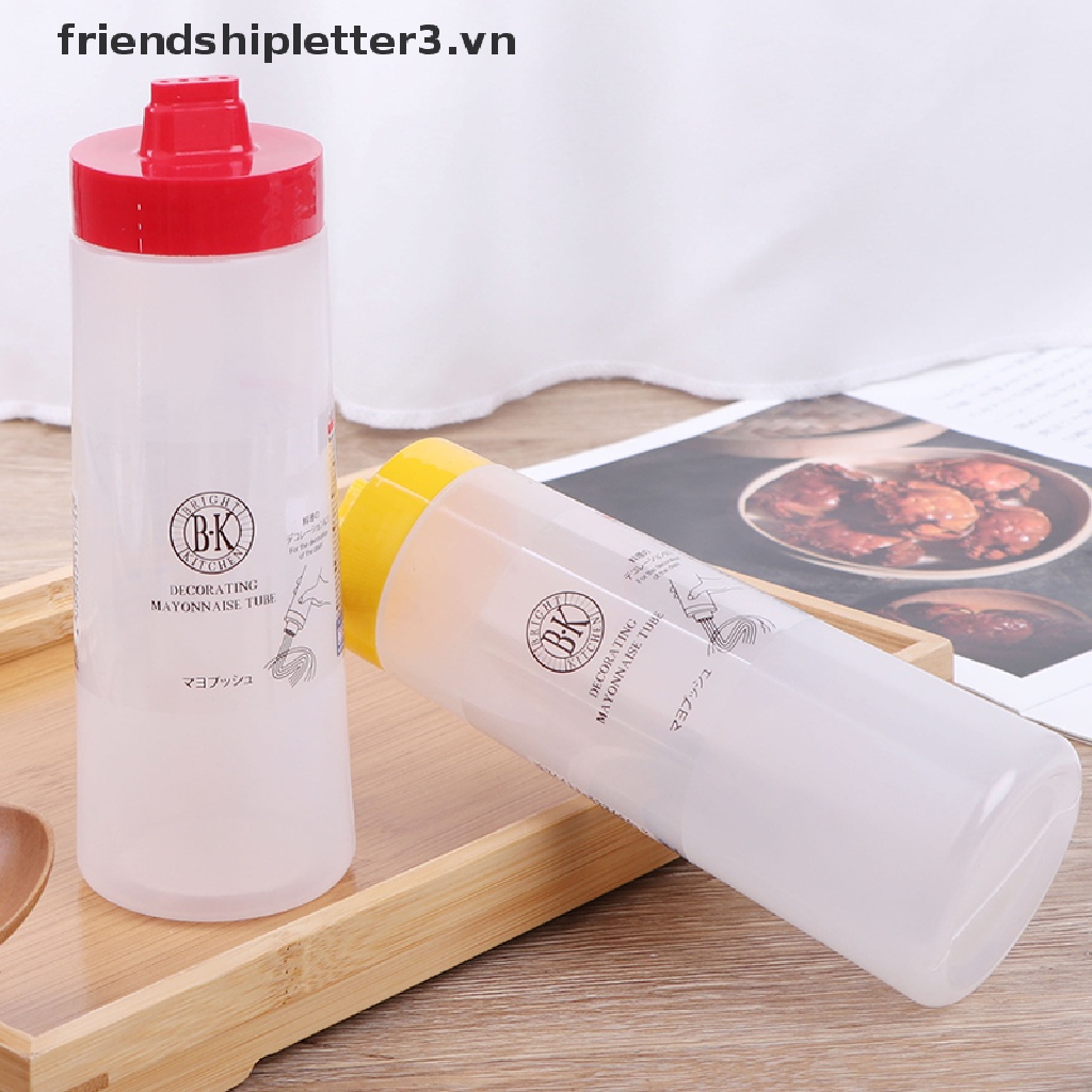 Bình Nhựa Đựng Dầu Ăn / Nước Sốt 3 Lỗ 4 Lỗ Dung Tích 300ml Tiện Dụng