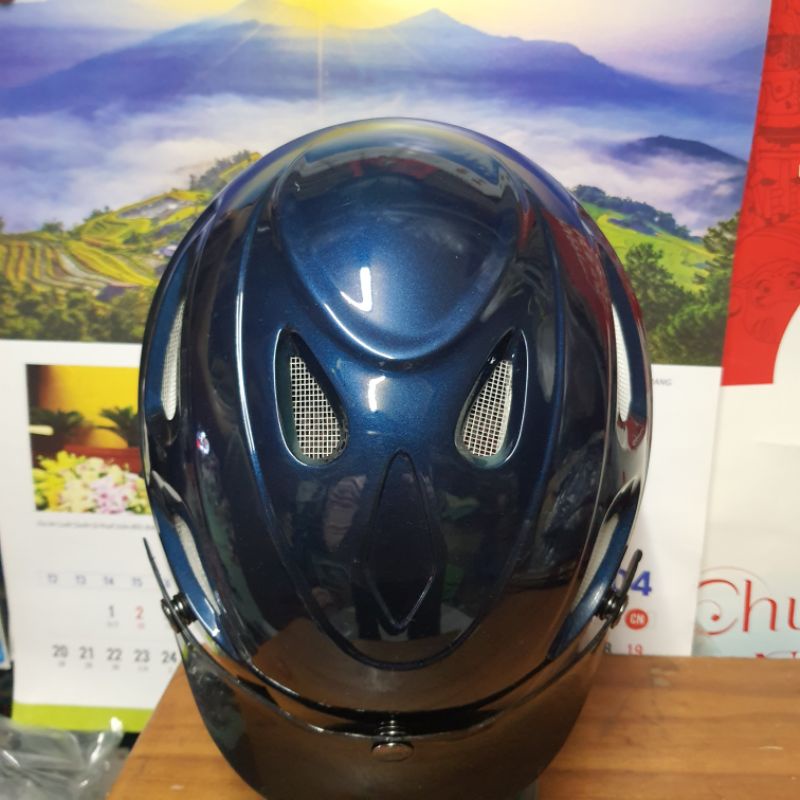 Mũ bảo hiểm 1/2 osaka lỗ thoáng mát nhẹ đầu chất lượng