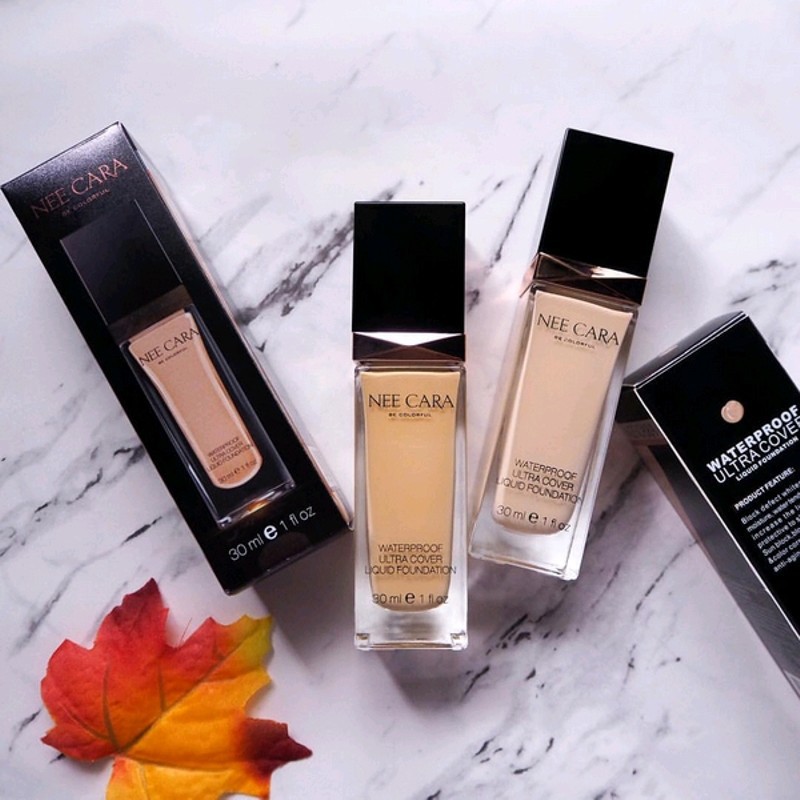 Kem nền chống thấm nước Nee Cara Waterproof Ultra Cover Liquid Foundation