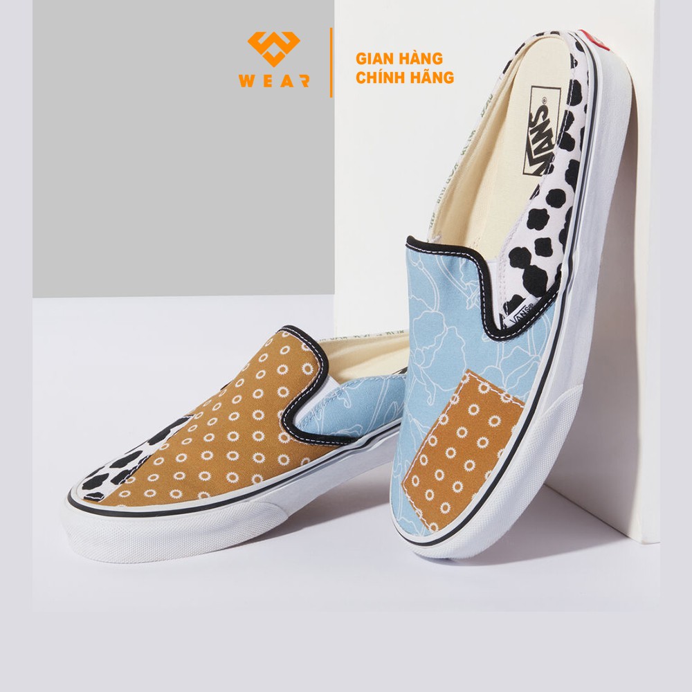 Giày Vans Mule Slip On Pattern Mix Multi - VN0A4P3U6UX