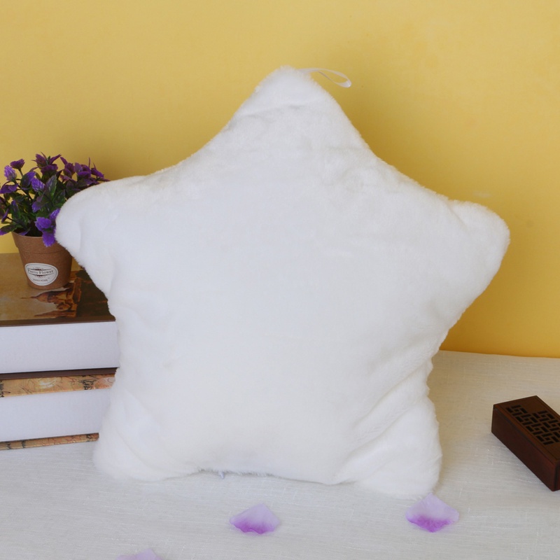 Gối Nhồi Bông Hình Ngôi Sao Có Đèn LED Phát Sáng Dành Cho Bé
