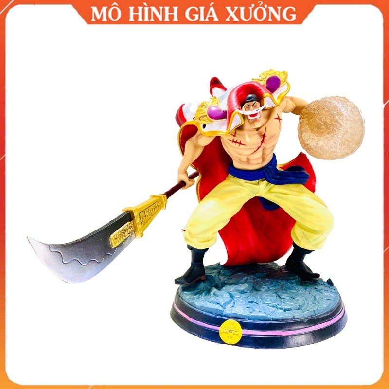 Mô Hình Tứ Hoàng Râu Trắng Bố Già Cao 31cm Nặng 3,5kg -Tượng Figure One Piece Vua Hải Tặc