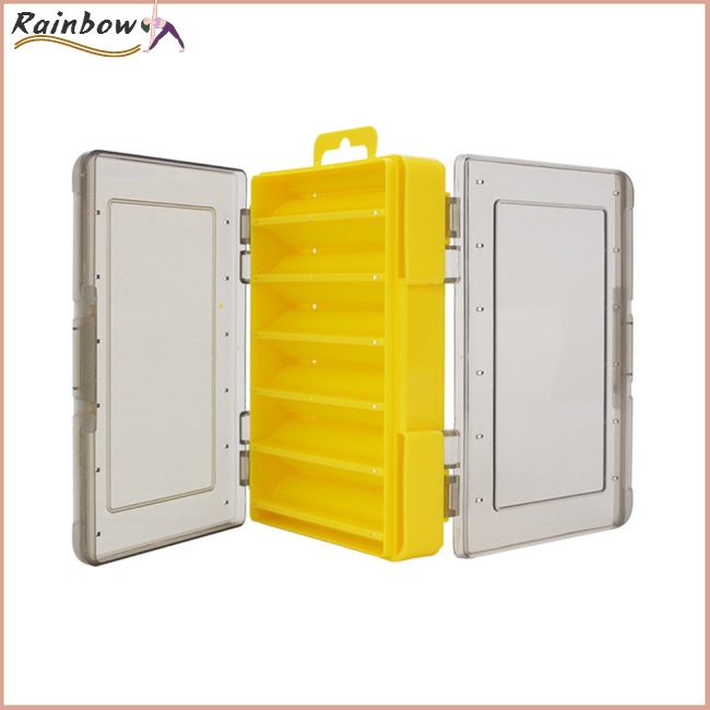 Hộp Đựng Mồi Câu Cá Tôm Hai Mặt Bằng Nhựa Và Gỗ Đa Năng