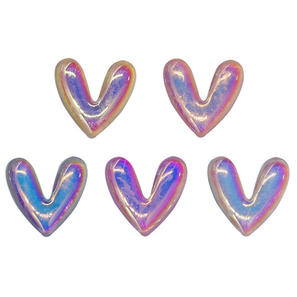 XIANTIN Phụ Kiện Trang Trí Móng Tay Hình Trái Tim Dễ Thương