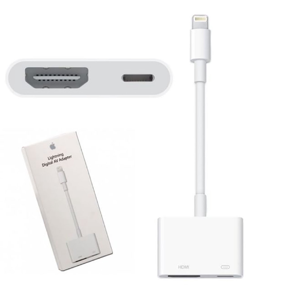 Thiết bị chuyển đổi nguồn từ lightning sang VGA 1080P dành cho iPhone iPad MD825AM/A Model A1439