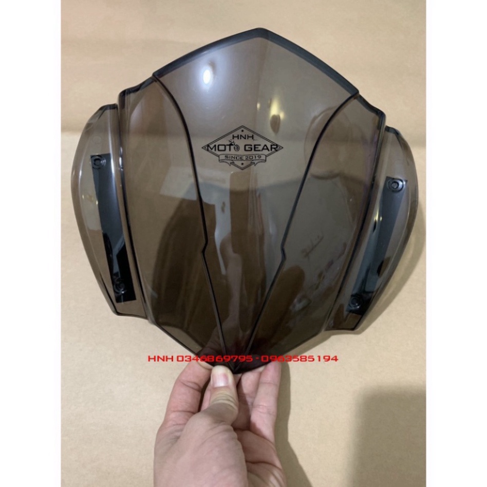 Kính Chắn Gió Cho SH 2020 - Màu Khói Trong Kiểu Zhipat