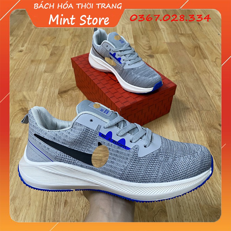GIÀY NAM NK ZOOM KIỂU DÁNG THỂ THAO ĐẾ NHẸ ÊM THÍCH HỢP CHẠY BỘ, TẬP GYM, ĐI LÀM G 105 | BigBuy360 - bigbuy360.vn