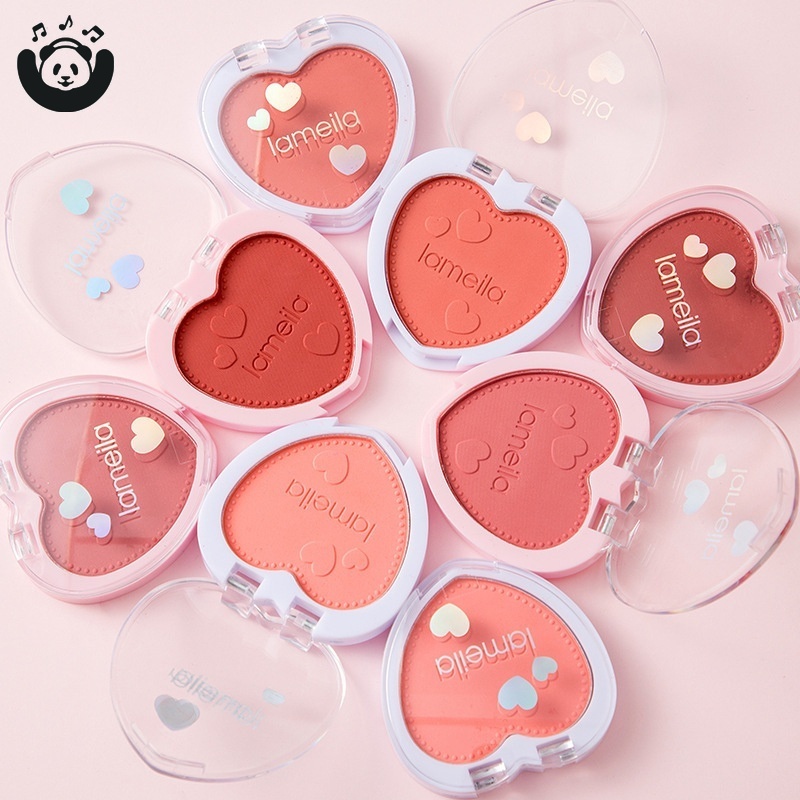 [Hàng mới về] Phấn má Lameila thiết kế hình trái tim xinh xắn