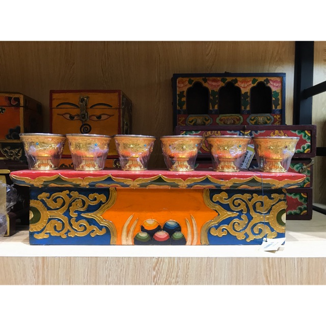 [PHÁP BẢO MINH CHÂU] Kệ gỗ Nepal 10cm x 10cm x 39cm