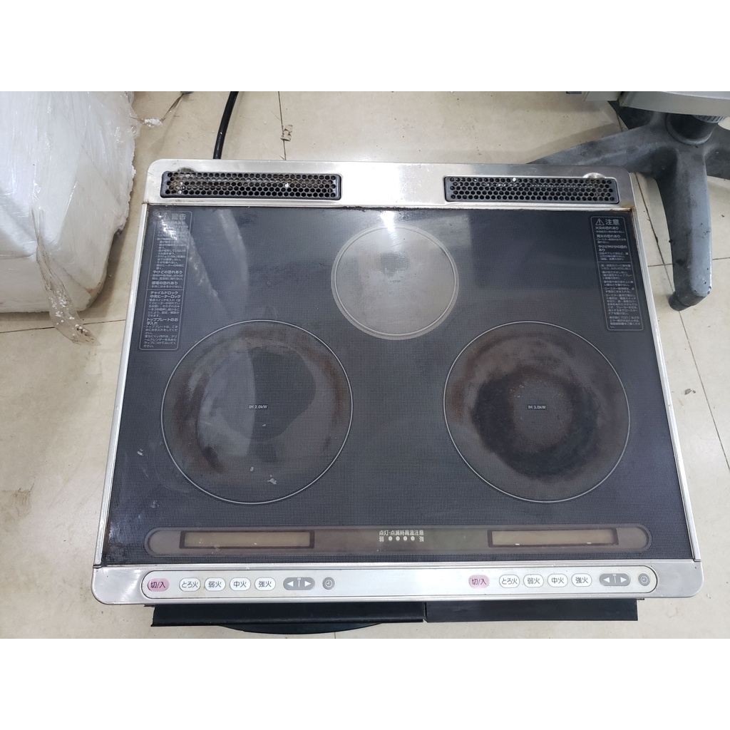 Bếp từ nội địa Nhật Hitachi HTW-4SF -2IH 3KW + 2KW chưa vệ sinh - bh 1 tháng - giá 3,5 triệu