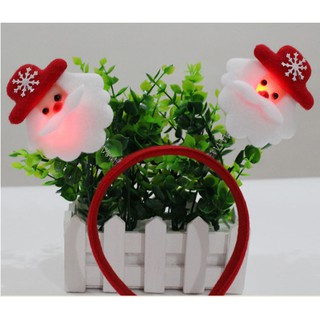 COMBO 5 BĂNG ĐÔ CÀI TÓC NOEL CÓ ĐÈN