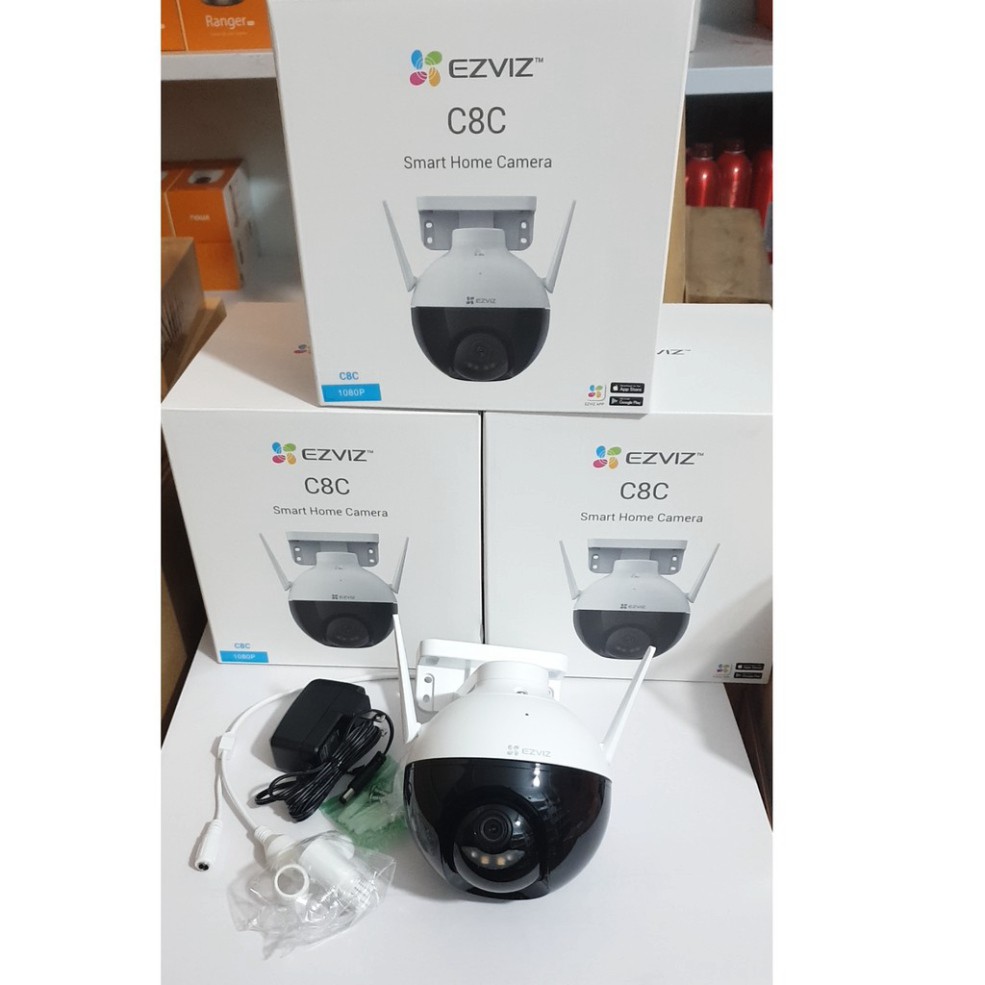Camera 2M WIFI (Xoay) Ngoài Trời EZVIZ C8C Màu Ban Đêm Thông Minh 1080P c3wn c3w c6n c6cn c1c a22ep c22ep g22P | BigBuy360 - bigbuy360.vn