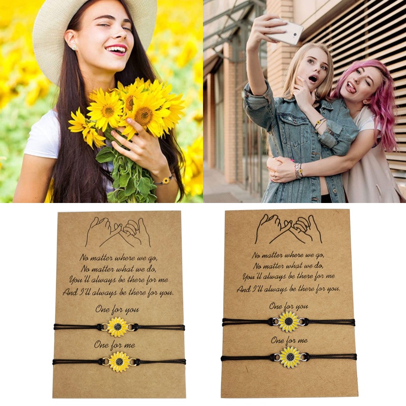 Set 2 Vòng Tay Tình Bạn Dễ Thương