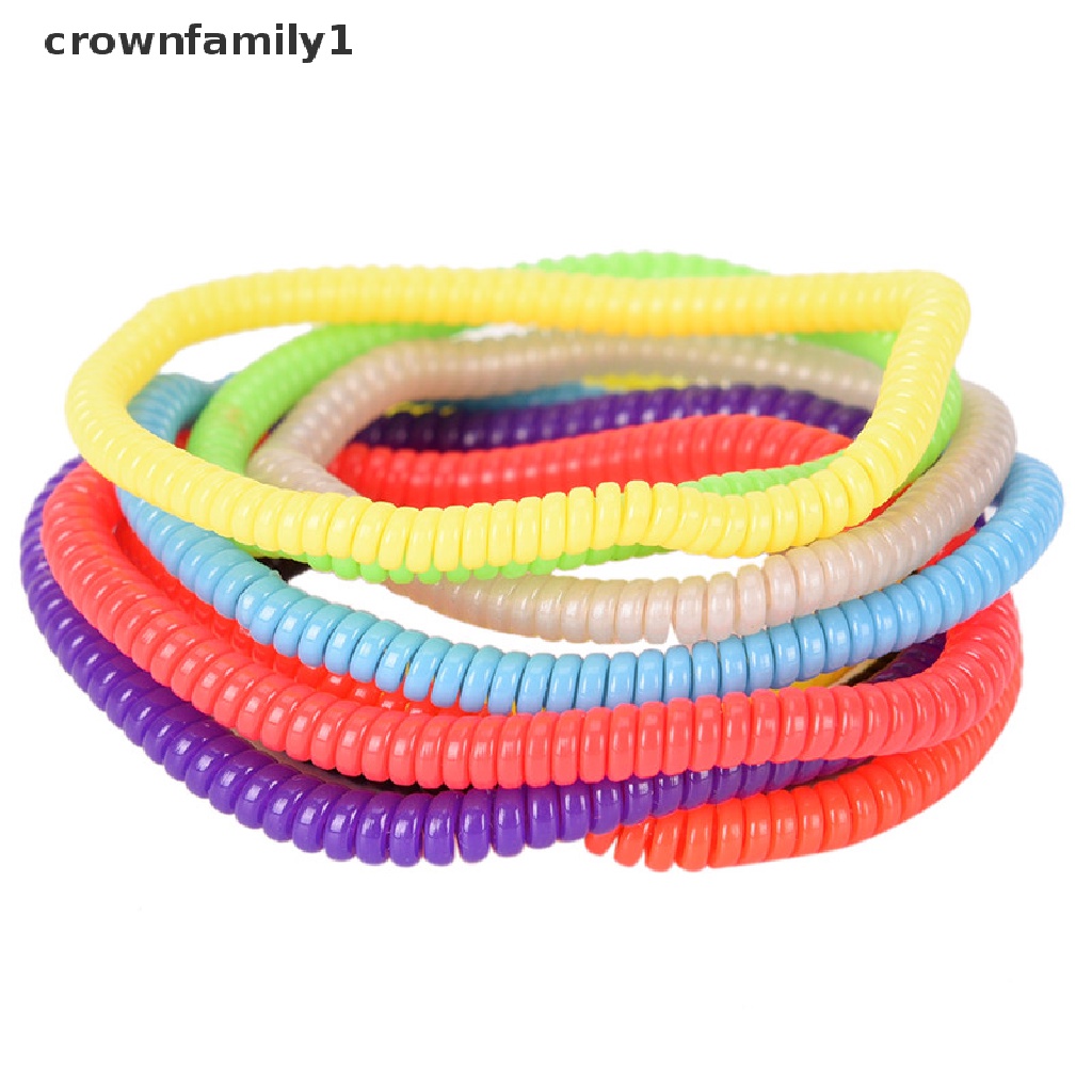 Set 10 Dây Cột Tóc Co Giãn Thời Trang Cho Nữ crownfamily1