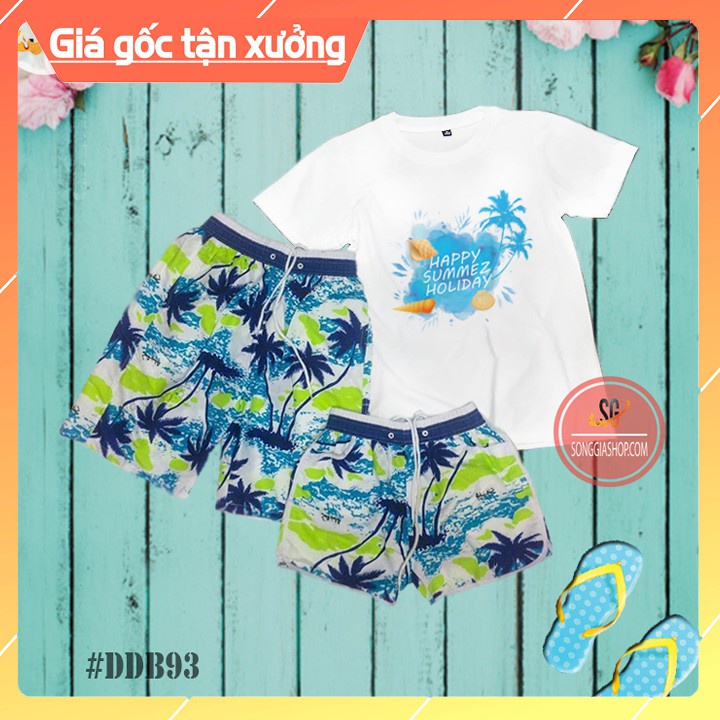 Quần Áo Đi Biển Hội Nhóm - Đủ Size Nguyên Bộ (DDB93) Áo thun giá sỉ