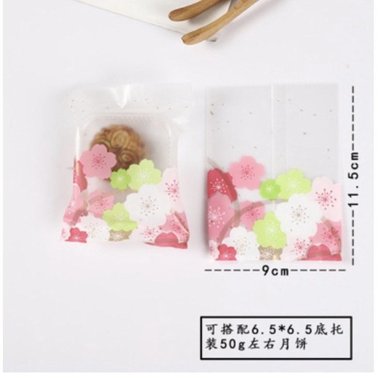 bộ khay túi bánh trung thu 50-80gam