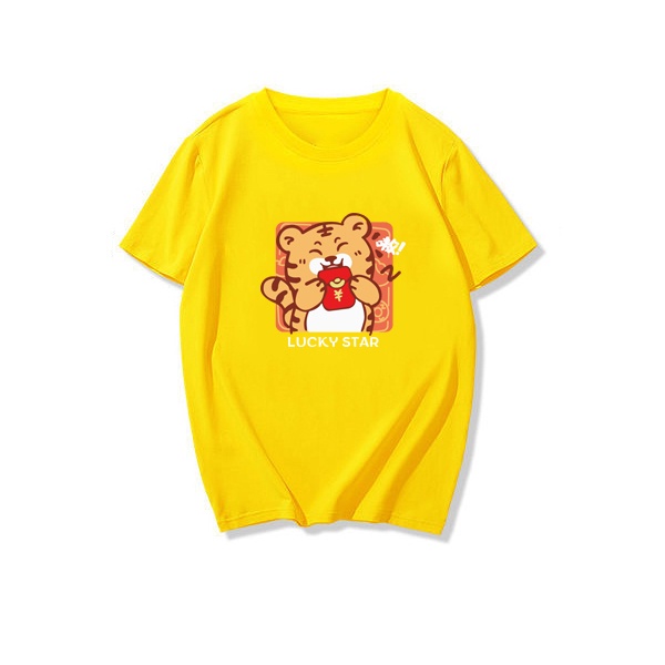 NRVP Áo thun tay ngắn cổ tròn in họa tiết hoạt hình thời trang cho bé 2-11 tuổi 2022