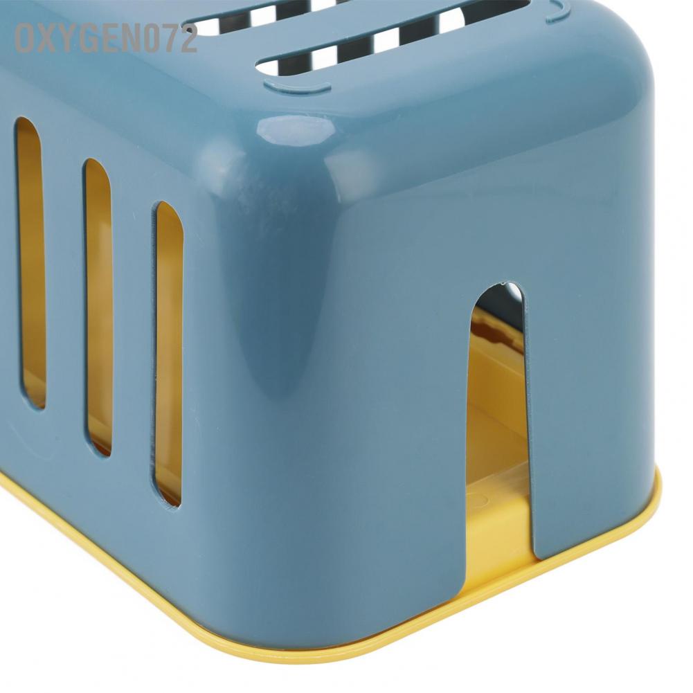 Oxygen072 Oxygen072 Hộp tổ chức cáp Dung lượng lớn quản lý dây an toàn bằng nhựa bền chống cháy cao cho Thiết bị TV PC