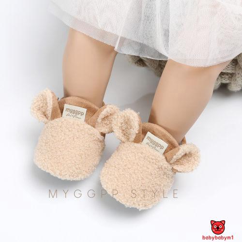Giày thời trang mềm mại ấm áp dễ thương cho em bé (0-18 tháng)