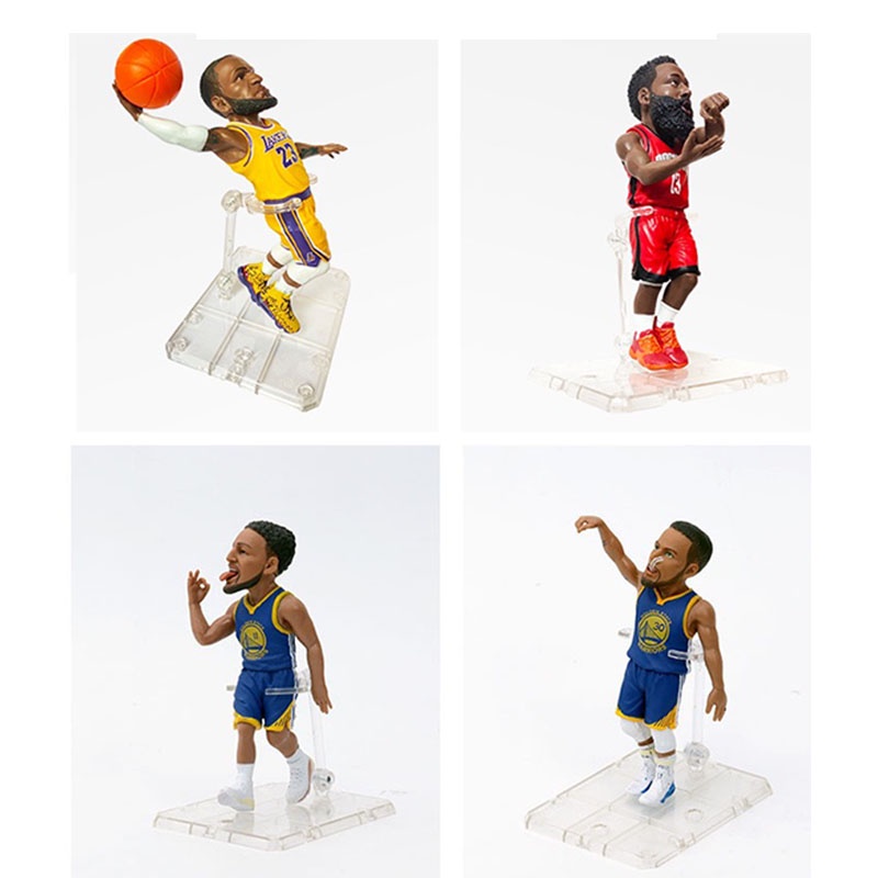 Mô Hình Cầu Thủ Bóng Rổ Nba Lebron James Harden Stephen Curry Klay Thompson Tuỳ Chọn Thiết Kế Độc Đáo