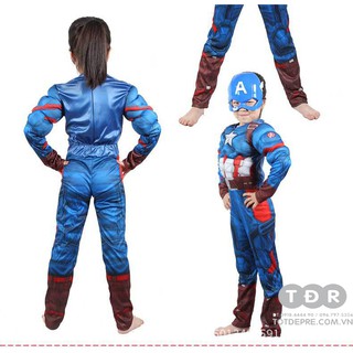 Bộ quần áo Captian cơ bắp