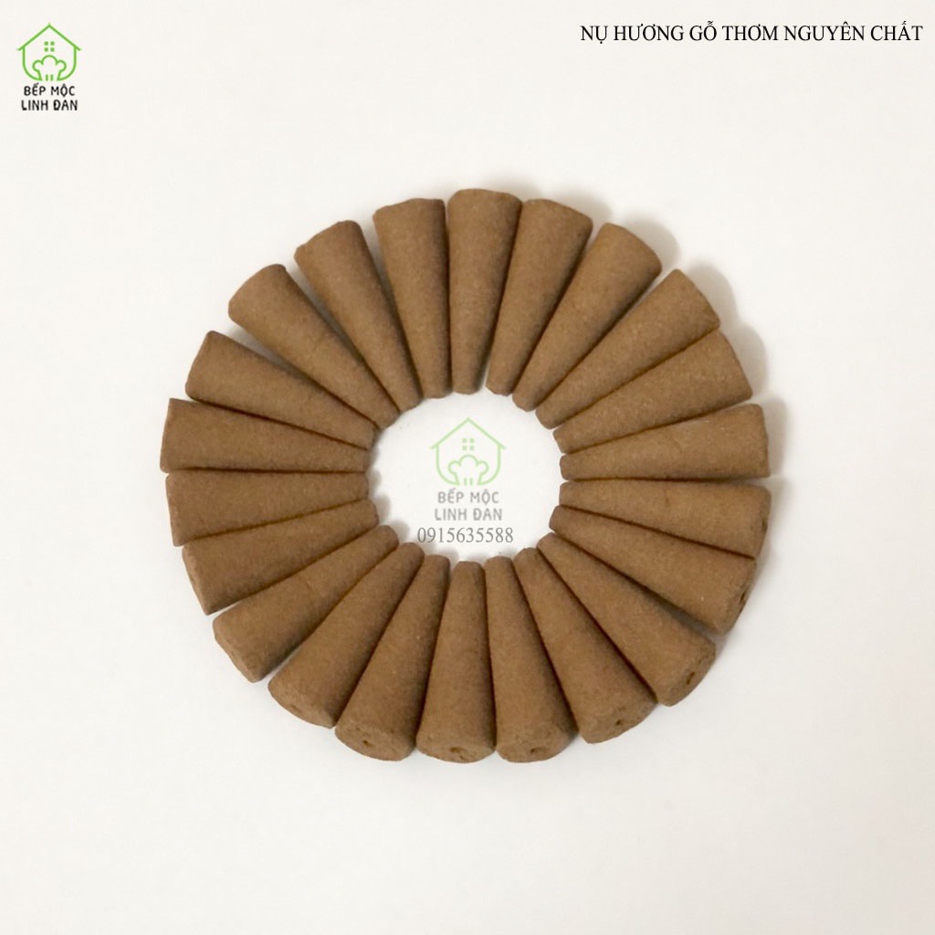 Nhang Nụ Khói Ngược Gỗ Thơm Nguyên Chất Siêu Sạch HAHANCO Xông Trầm Phong Thủy- OTH042