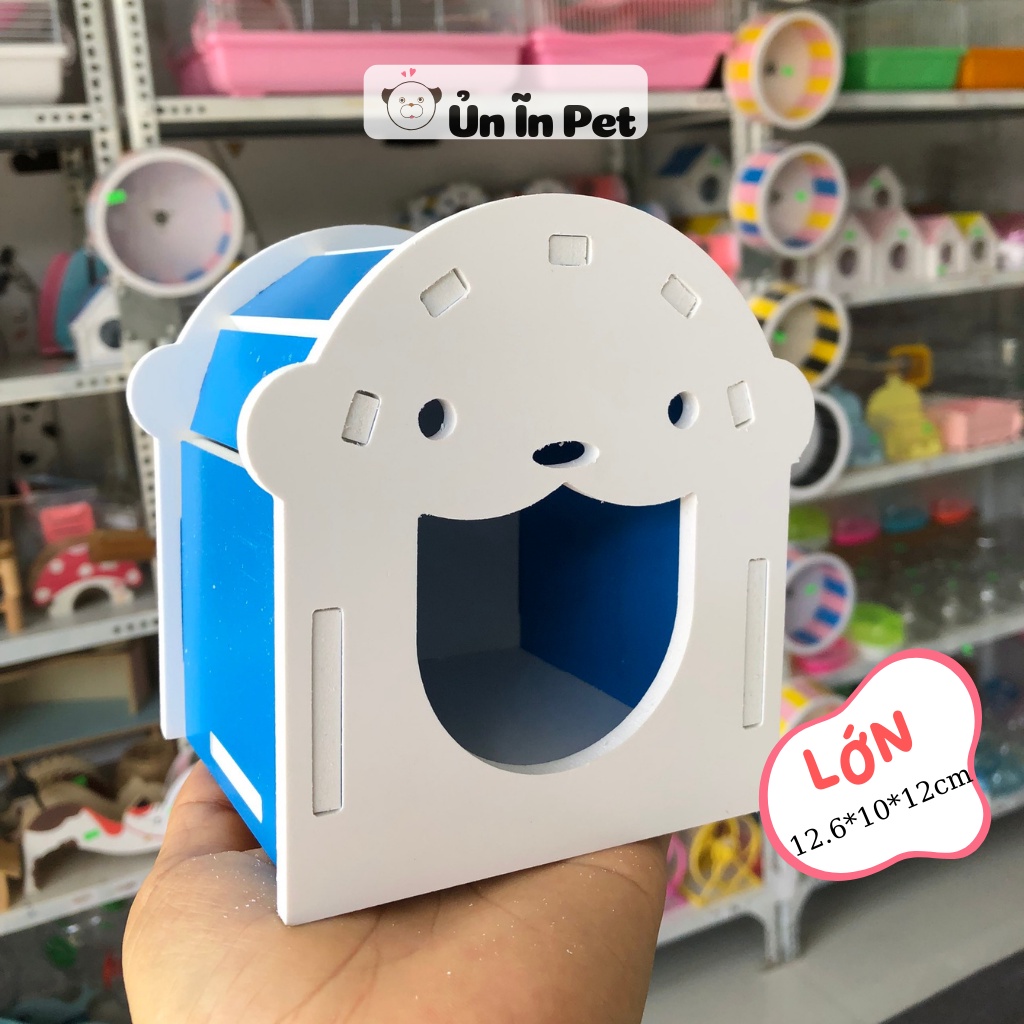 Nhà ngủ hamster. NHÀ XỐP MÈO