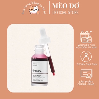 Serum tẩy tế bào chết hoá học peel da the ordinary aha 30% + bha 2% peeling solution 30ml