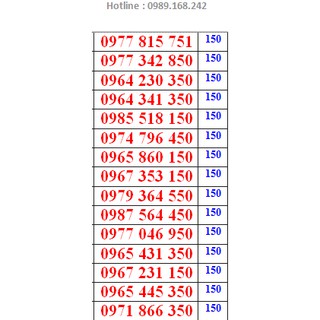 sim viettel 10 số đẹp đuôi 50,51.đăng ký chính chủ miễn phí ảnh 33