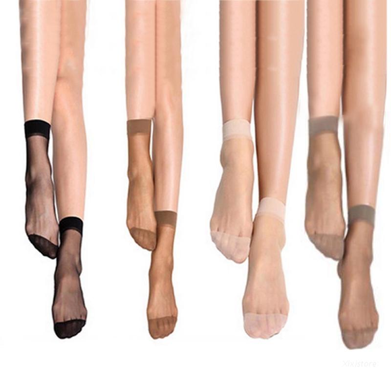 XIXI Set 10 đôi vớ cổ cao siêu mỏng thời trang mùa hè cho nữ<br />