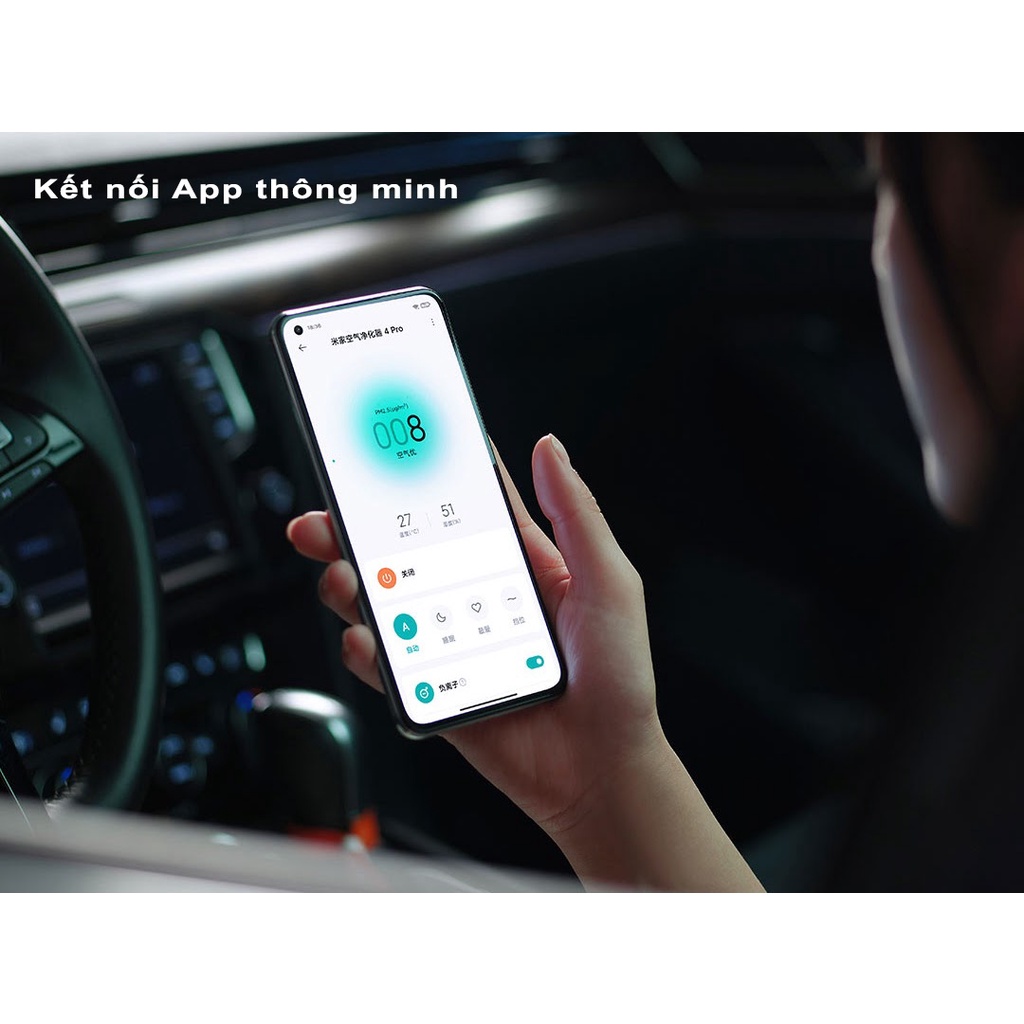 Máy Lọc Không Khí Thông Minh Xiaomi Smart Air Purifier 4 Pro Bản Quốc Tế Chính Hãng FULLBOX