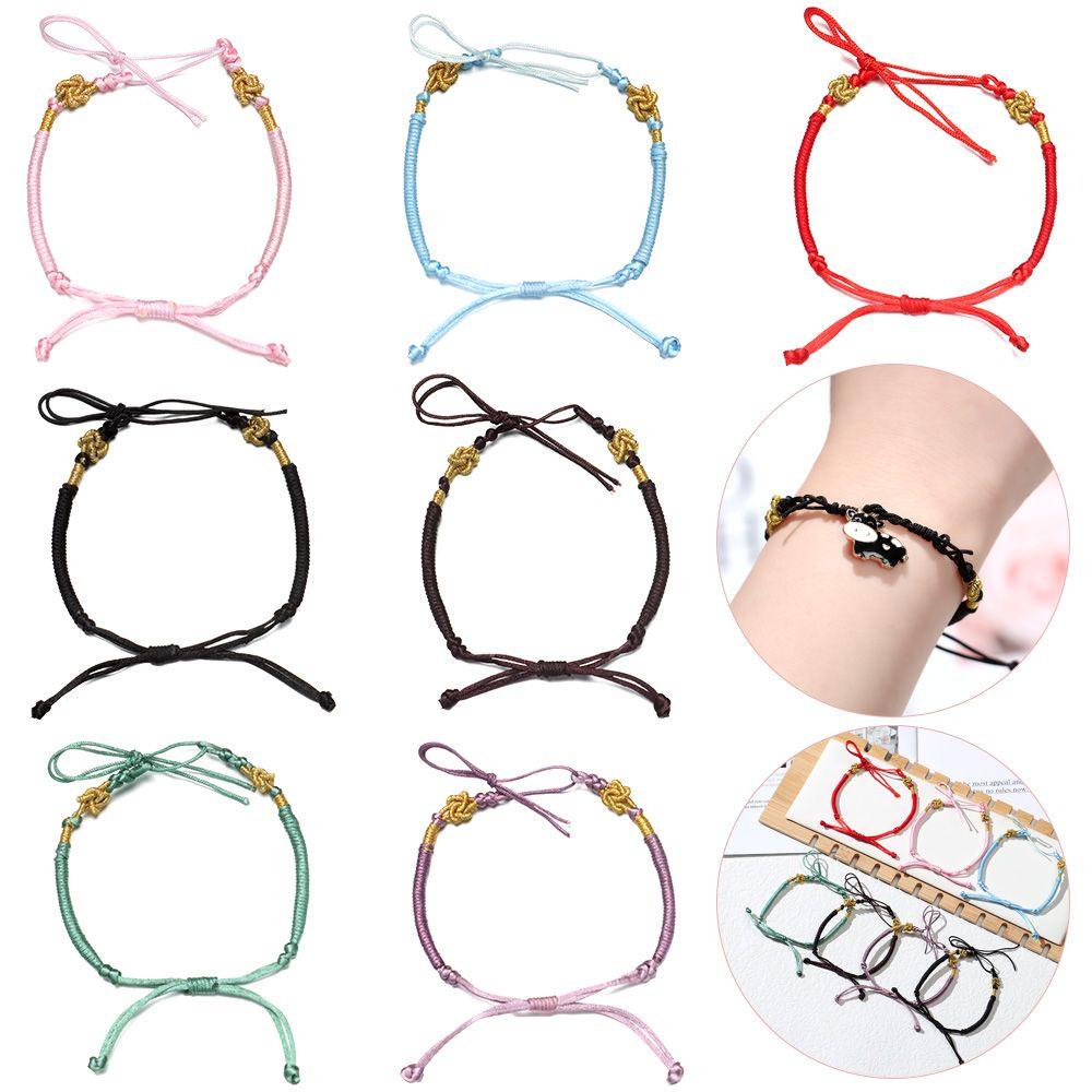Bsuns Vòng Tay Bện Dây Thừng Năm Mới Tự Nhiên Cho Cặp Đôi