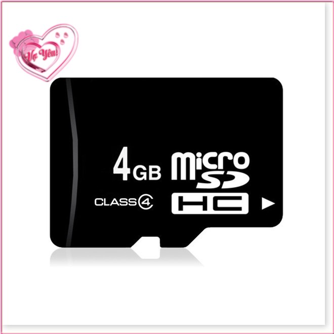 Thẻ nhớ 2GB – 4GB – 8GB – 16GB – 32GB class 4 Micro dùng cho điện thoại, loa nghe đài, radio, tai nghe Bluetooth