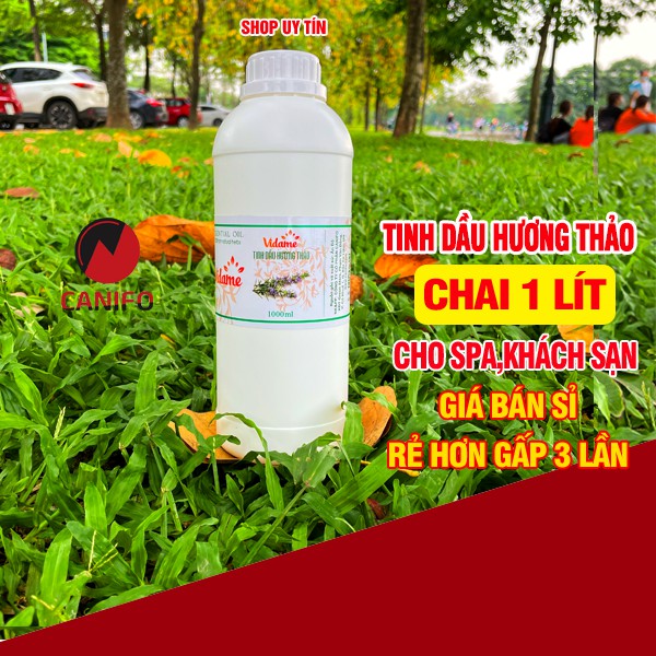 Tinh dầu hương thảo nguyên chất 1 lít Canifo có kiểm định chất lượng, tinh dầu nước hoa xông phòng, khử mùi hiệu quả