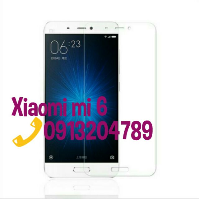 bộ 3 Dán kính cường lực xiaomi mi 6