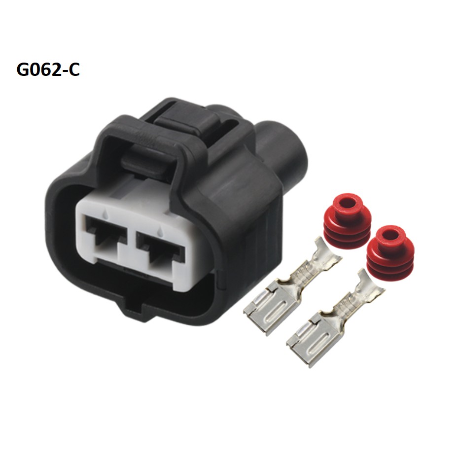 G062-Giắc cắm động cơ phun nước 2 lỗ chống thấm nước