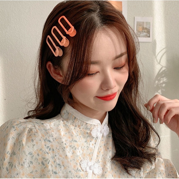 Kẹp Tóc Nhiều Màu Sắc Phong Cách Hàn Quốc Thời Trang Cho Nữ