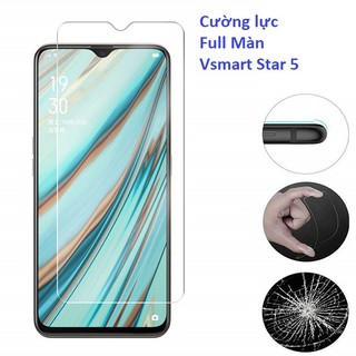 Kính cường lực Vsmart Star 5 (Trong suốt, Không Full)
