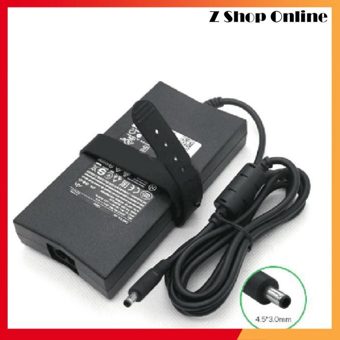 🎁 Sạc laptop Dell 19.5V-6.7A Chân nhỏ SLIM (130W) - Adapter kèm dây nguồn - hàng new