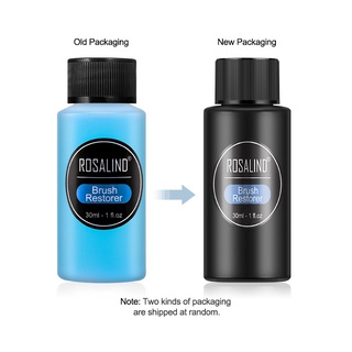 Rosalind 30ml Làm sạch cọ Nước tẩy sơn móng tay khỏi bàn chải
