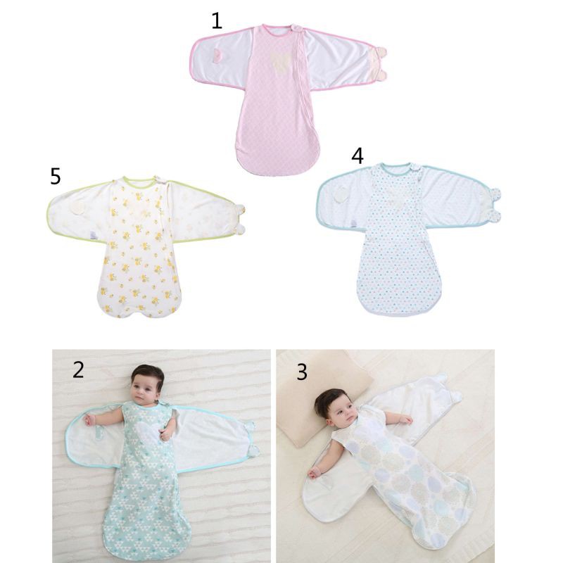 Túi Ngủ Cotton 4 Mùa Cho Bé