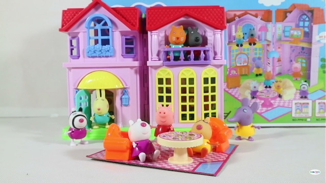 Biệt thự xinh đẹp của peppa pig và các bạn